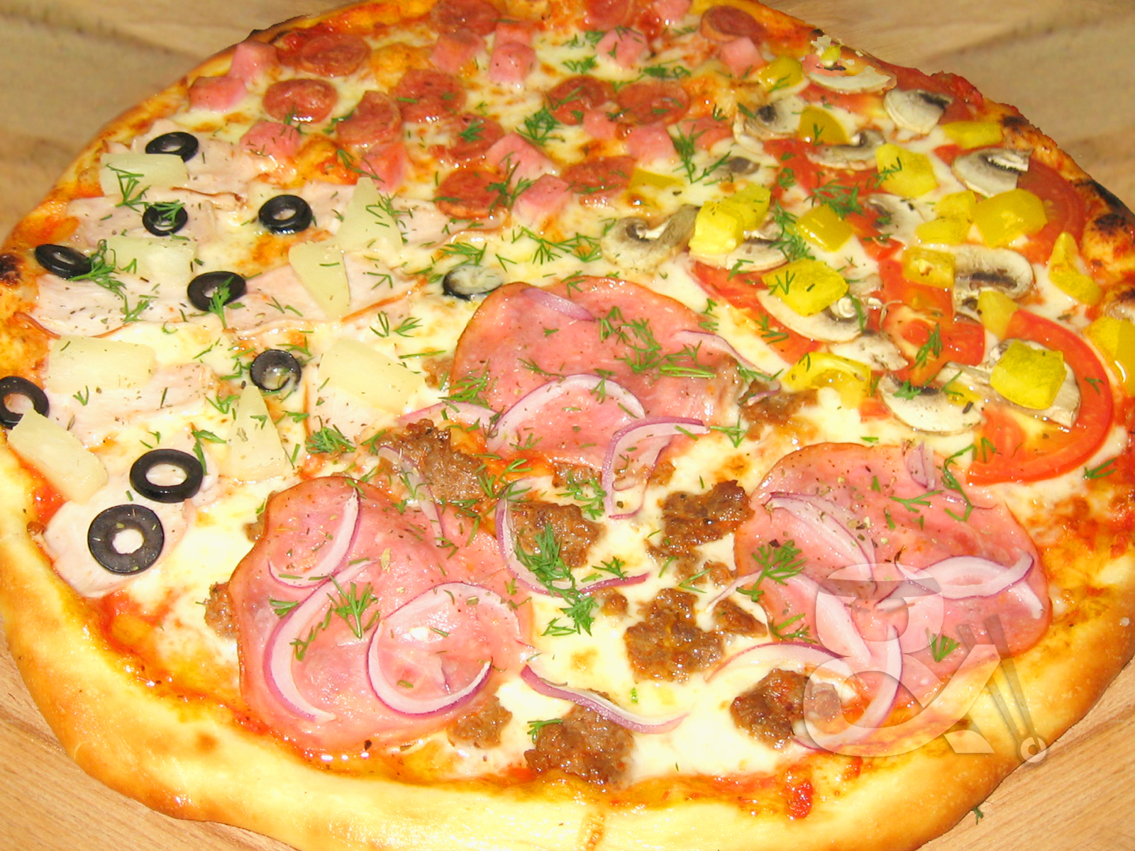 пицца рецепт с фото четыре сезона фото 111